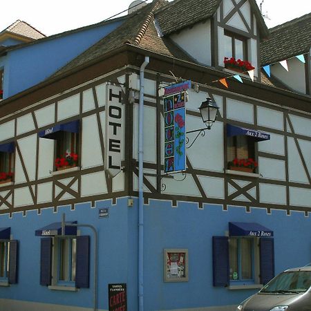 Hotel Restaurant Aux Deux Roses Neuf-Brisach Εξωτερικό φωτογραφία