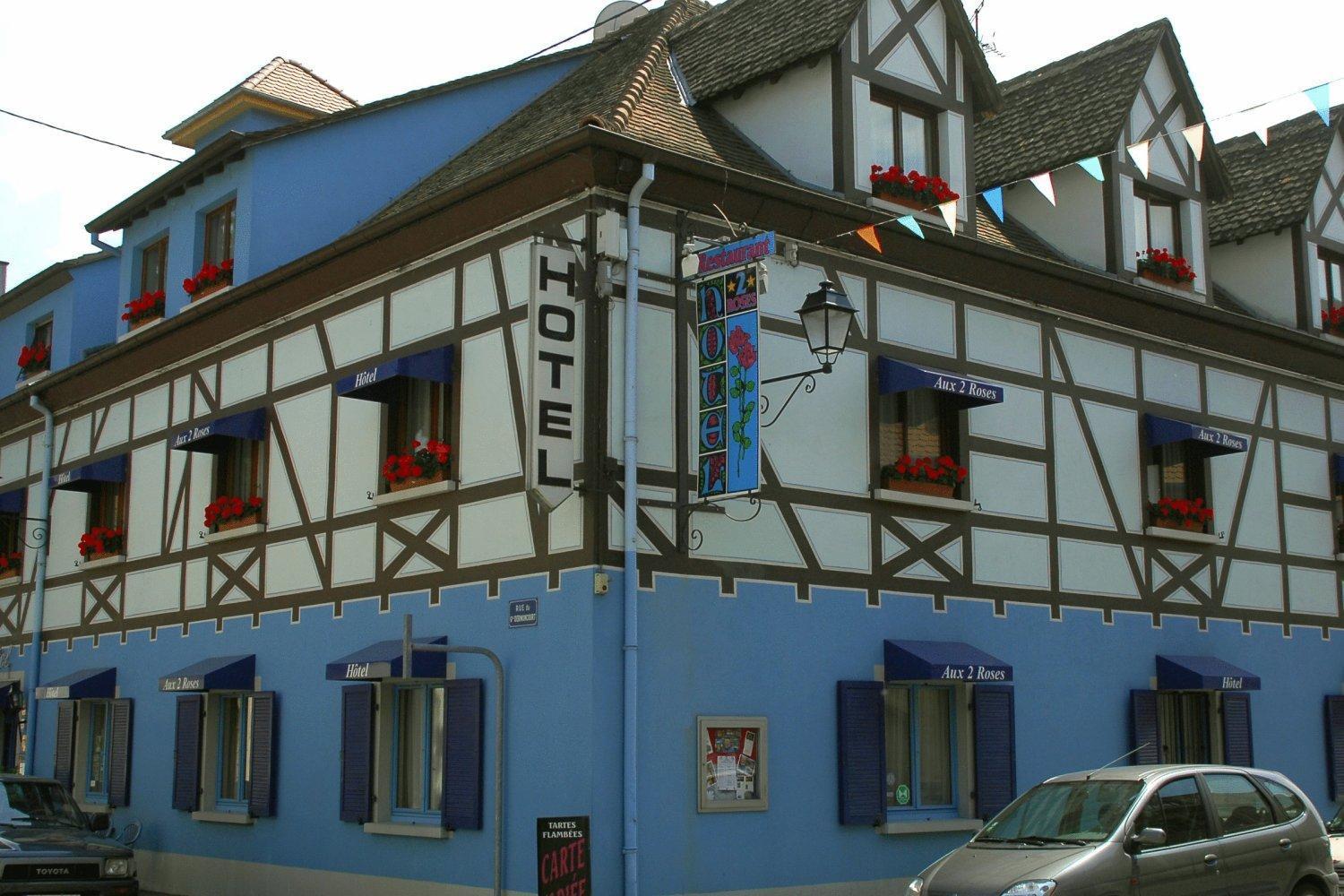 Hotel Restaurant Aux Deux Roses Neuf-Brisach Εξωτερικό φωτογραφία